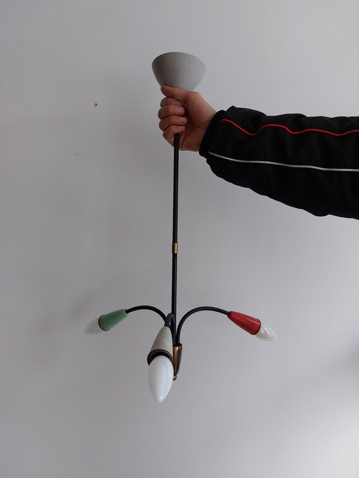 Ceiling light spider tricolor