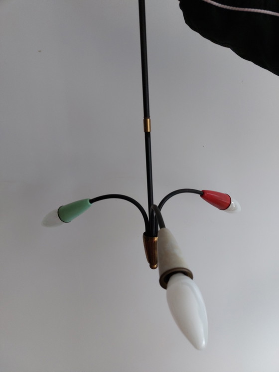 Image 1 of Ceiling light spider tricolor