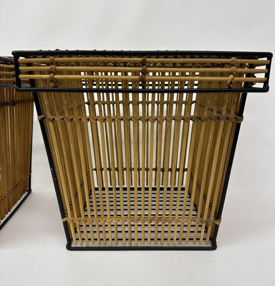 Image 1 of 2x Vintage storage basket