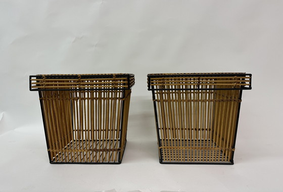 Image 1 of 2x Vintage storage basket