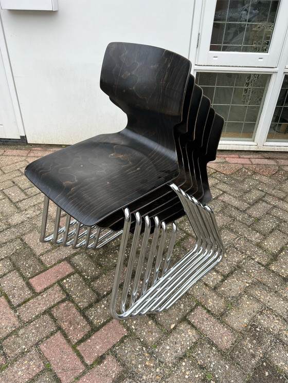 Image 1 of 4x Flototto eetkamerstoelen