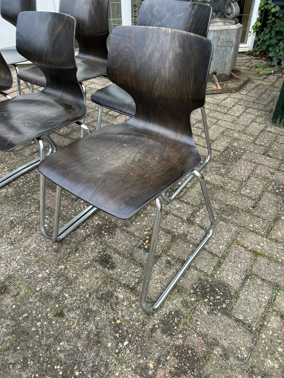 Image 1 of 4x Flototto eetkamerstoelen