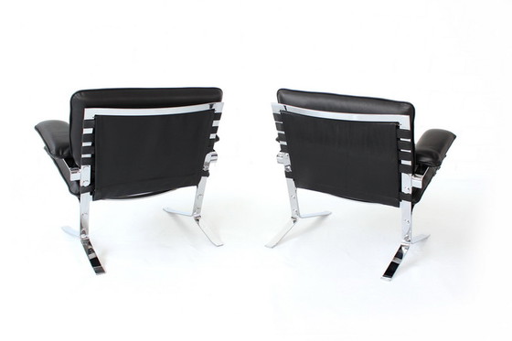 Image 1 of 1x Olivier Mourgue voor Airborne Int. “Joker” lounge stoel / Fauteuils, Frankrijk 1964