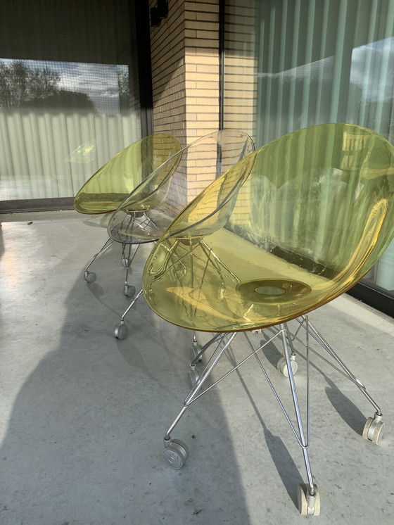 Image 1 of 5x Ero armchairs by Kartell for Philippe Starck