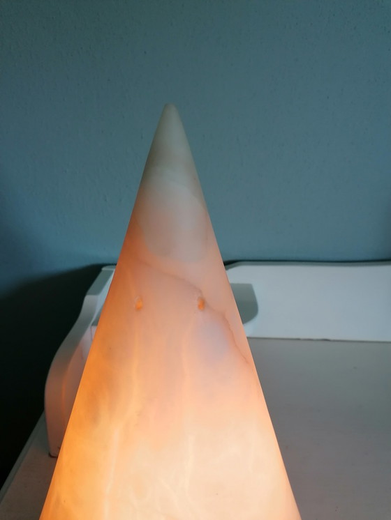 Image 1 of Vintage Spaanse Piramide lamp