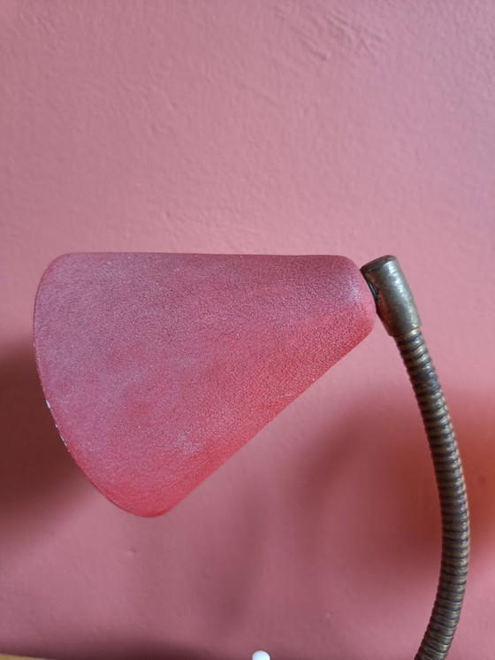 Image 1 of 2x Vintage Bureaulampje Nachtlampje