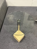 Metaform HK2 bijzettafel glas