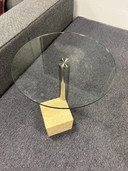 Metaform HK2 bijzettafel glas