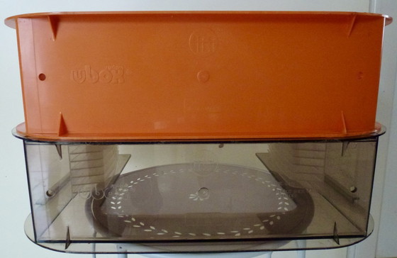 Image 1 of 2x Vintage U-box vinyl houders