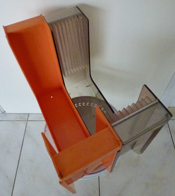 Image 1 of 2x Vintage U-box vinyl houders