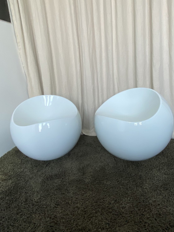 Image 1 of 2x Ball Chair FINN STONE