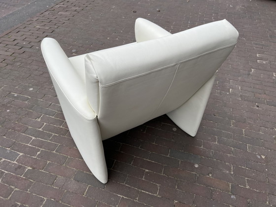 Image 1 of Leolux Bora Vista Fauteuil Egret leer