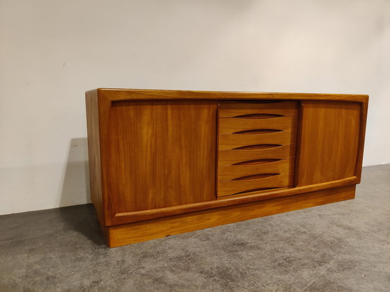 Image 1 of Midcentury dressoir van Dyrlund, jaren 60