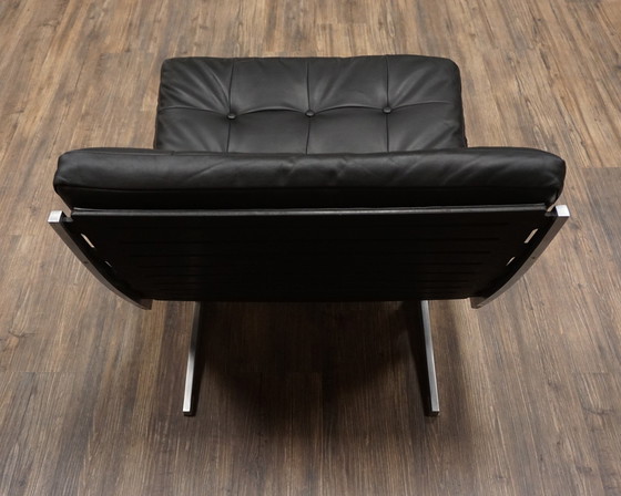 Image 1 of CADO Caravelle Paul Fehlsdorff | Leren fauteuil Deense jaren 60