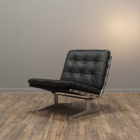 Image 1 of CADO Caravelle Paul Fehlsdorff | Leren fauteuil Deense jaren 60