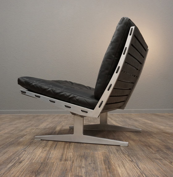 Image 1 of CADO Caravelle Paul Fehlsdorff | Leren fauteuil Deense jaren 60