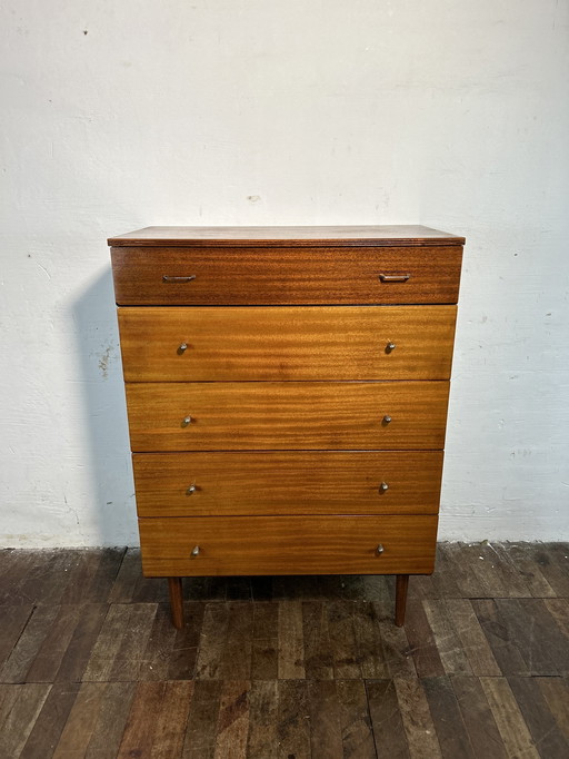 Mid Century Teak Chest of Drawers