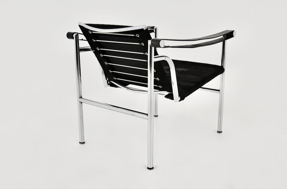 Image 1 of Koeienhuid LC1 fauteuils van Le Corbusier voor Cassina, jaren 70