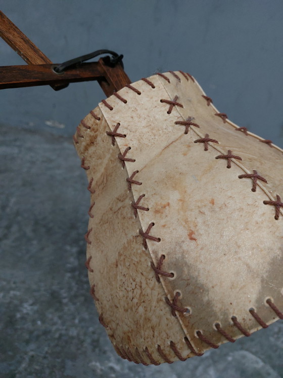 Image 1 of Vintage accordeon wall light