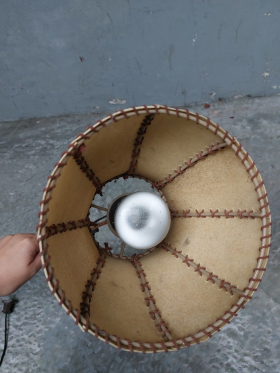 Image 1 of Vintage accordeon wall light