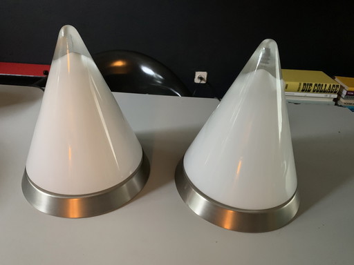 2x Peill en Putzler Kibo pyramid lampen