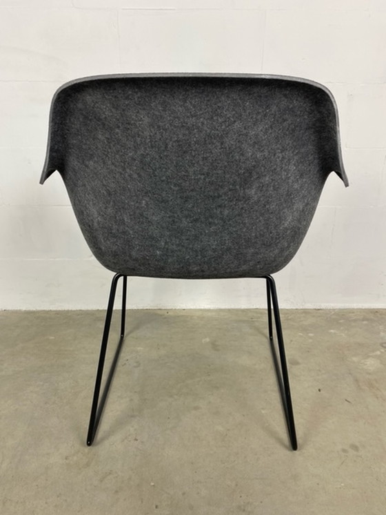 Image 1 of 2x Vepa Felt chair sledestoel