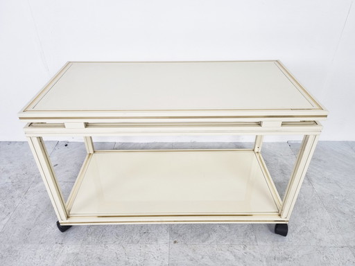 Vintage trolley van Pierre Vandel, jaren 80