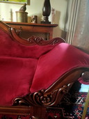 Klassieke chaisse longue Barok fluweel