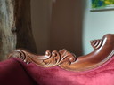 Klassieke chaisse longue Barok fluweel