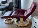 Stressless relaxfauteuil met hocker