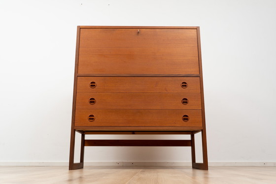 Image 1 of Deens houten Highboard