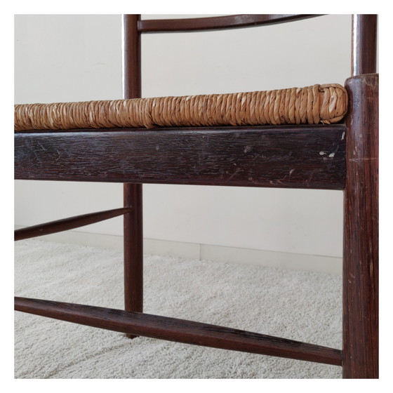 Image 1 of 2 houten vintage stoelen