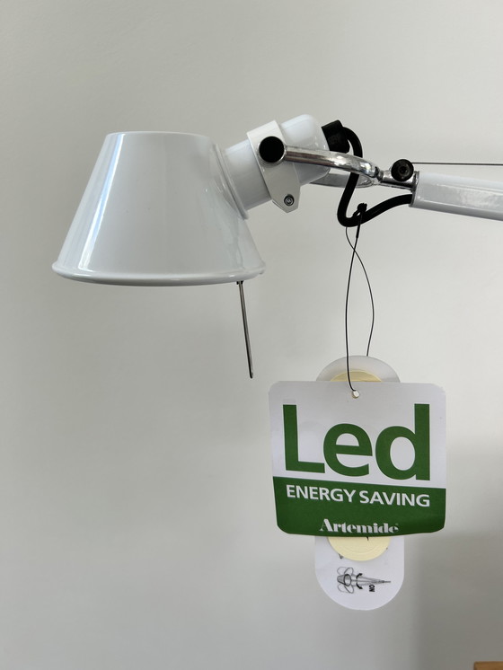 Image 1 of Artemide tolomeo micro LED tafellamp wit