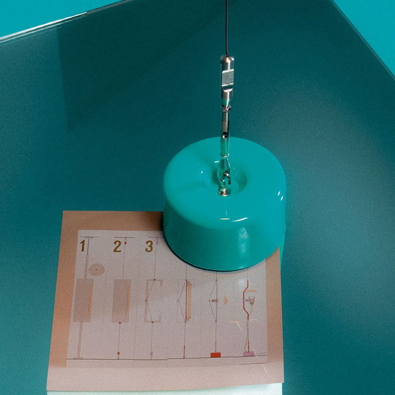 Image 1 of Flos Parentesi 50 Hanglamp - Turquoise