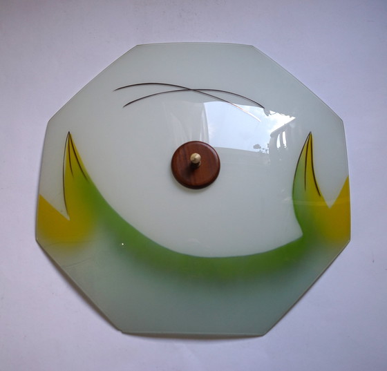 Image 1 of Vintage schaallamp / plafondlamp