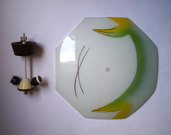 Image 1 of Vintage schaallamp / plafondlamp