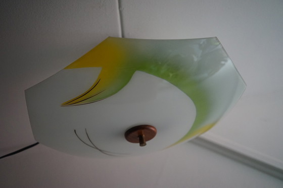 Image 1 of Vintage schaallamp / plafondlamp