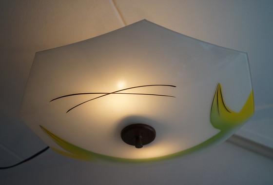 Image 1 of Vintage schaallamp / plafondlamp