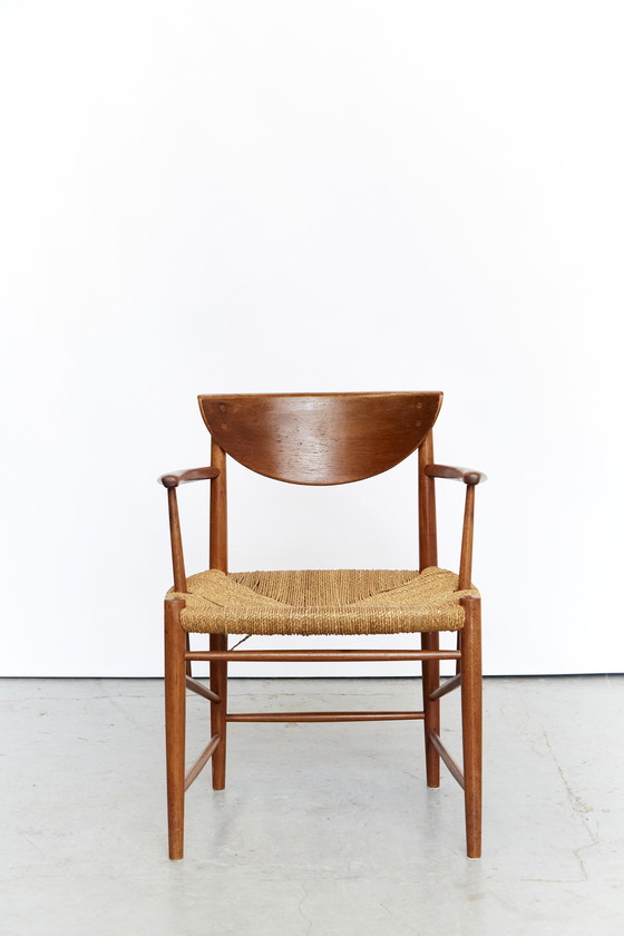 Image 1 of Peter Hvidt & Orla Mølgaard-Nielsen Fauteuil nr. 317 voor Soborg