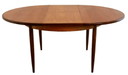 G-Plan eettafel rond verlengbaar vintage 'Breadsell'