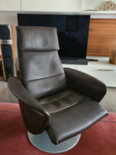 De Sede relaxfauteuil met hocker