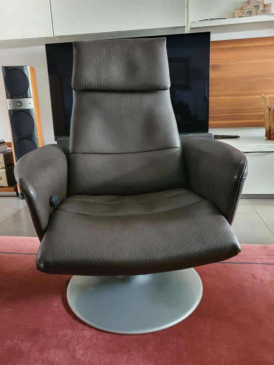 Image 1 of De Sede relaxfauteuil met hocker