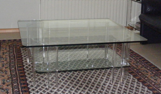 Image 1 of Glazen Salontafel merk Fogia