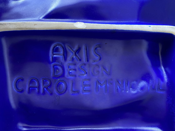 Image 1 of Verfrommeld bord - 80's design - Axis Design von Carol McNicoll