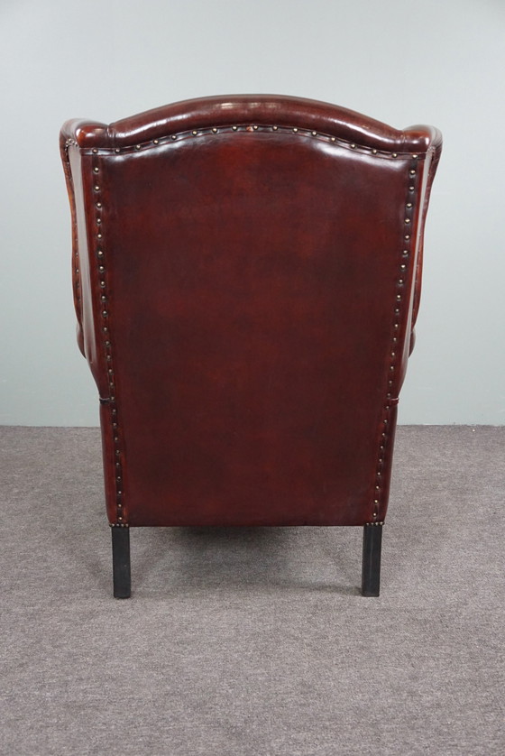 Image 1 of Schapenleren oorfauteuil