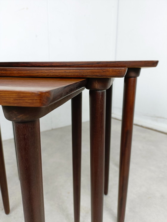Image 1 of 3x Vintage nesting table