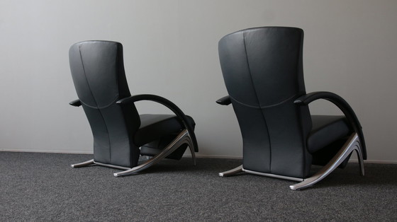 Image 1 of 2x Rolf Benz fauteuils