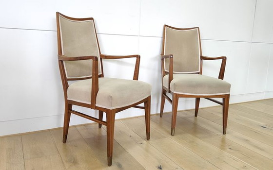 Image 1 of 2x Mid Century fauteuils