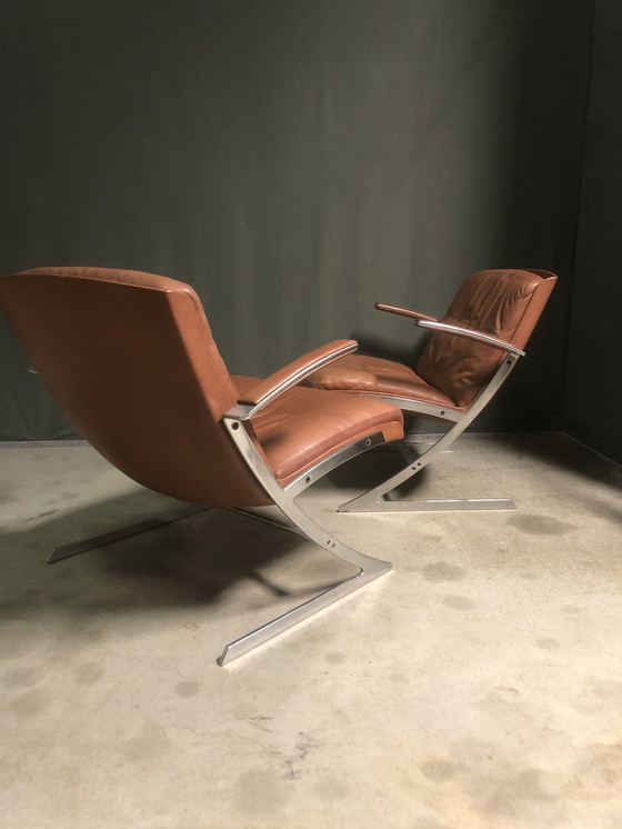 Image 1 of 2x Arnold Exclusiv loungestoelen van Preben Fabricius