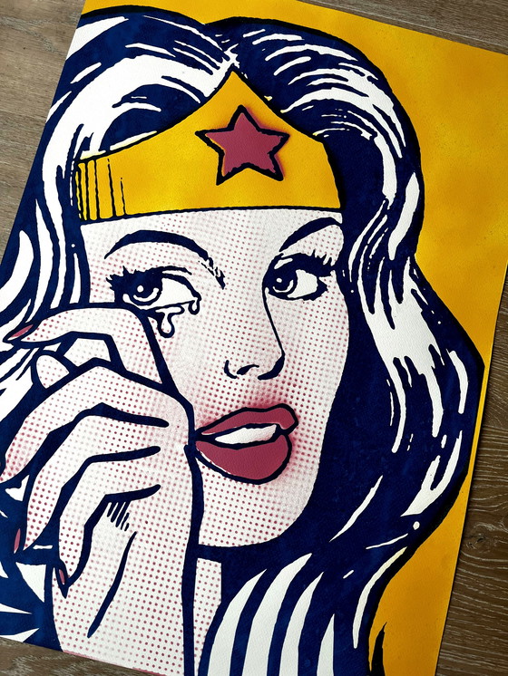 Image 1 of Copyright - Huilende vrouw